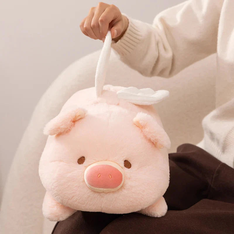 Adorable Flying Angel Pig Plush Toy