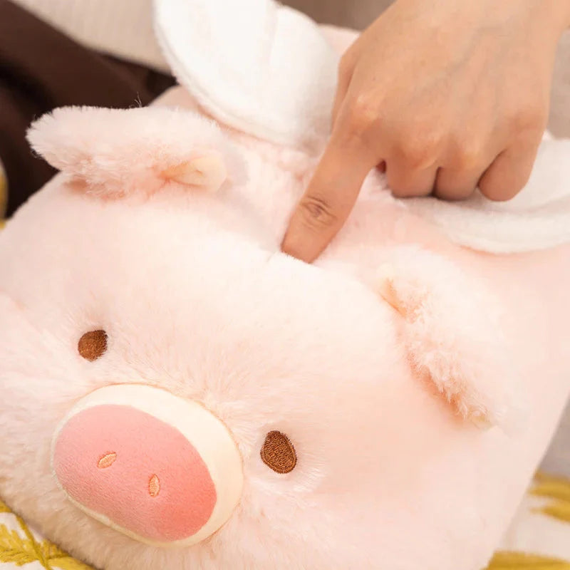 Adorable Flying Angel Pig Plush Toy