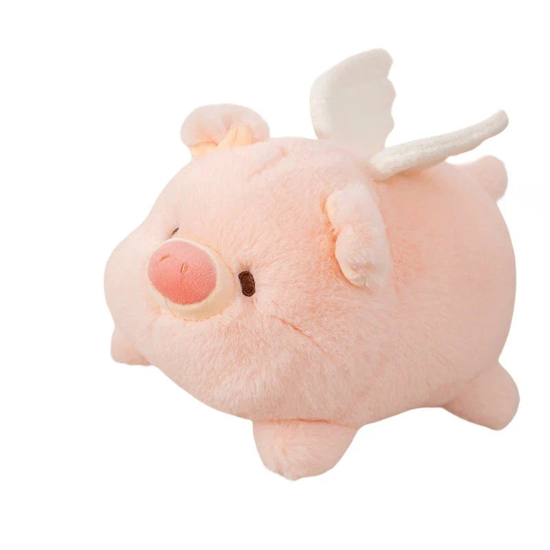 Adorable Flying Angel Pig Plush Toy