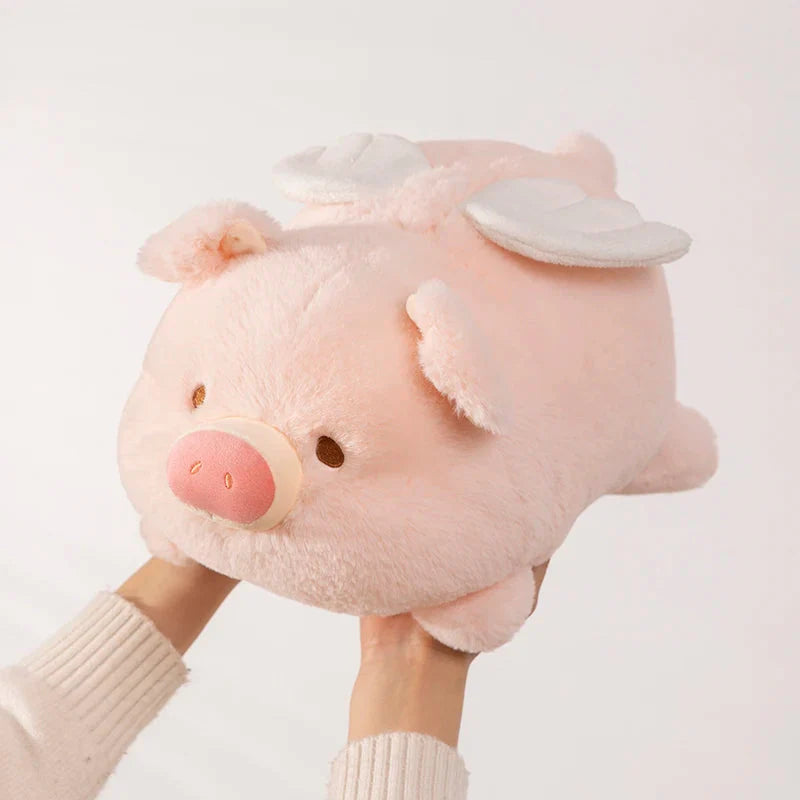 Adorable Flying Angel Pig Plush Toy
