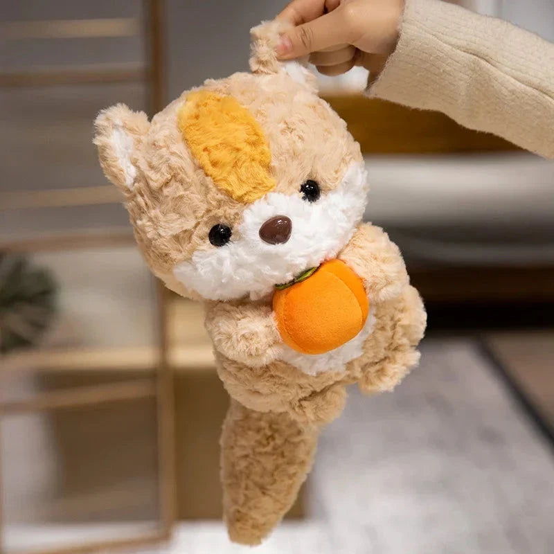 Adorable Kawaii Fox and Squirrel Chibi Plush Toys