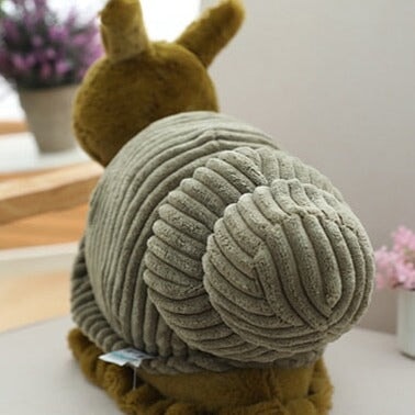 Adorable Green Snail Plush Toy