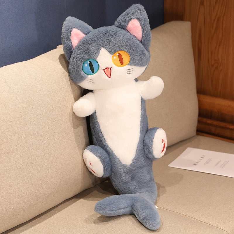 Adorable Hybrid Dolphin-Cat Plush Toy