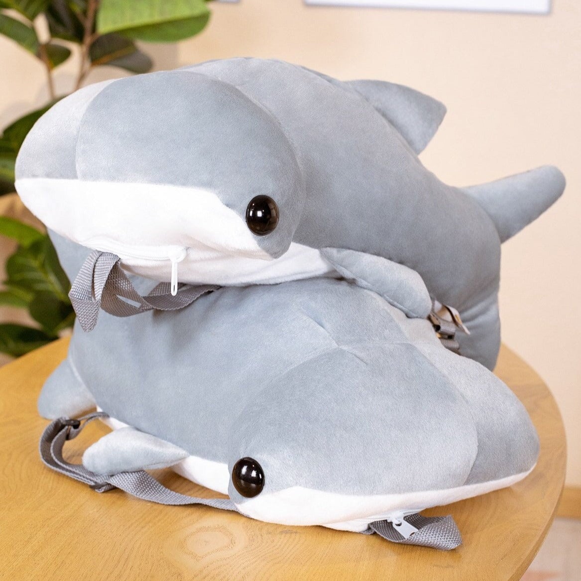 Adorable Hammerhead Shark Plush Backpack for Cute Adventures