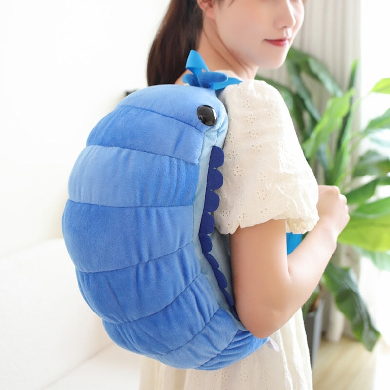 Adorable Kawaii Isopod Plush Backpack for Trendy Support!