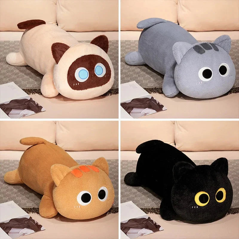 Adorable Long Snuggly Cat Plush Toys