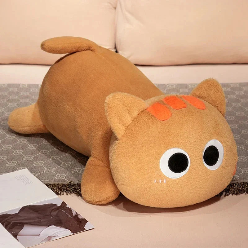 Adorable Long Snuggly Cat Plush Toys