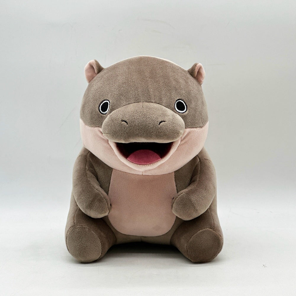 Adorable Kawaii Moo Deng Baby Hippo Stuffed Animal