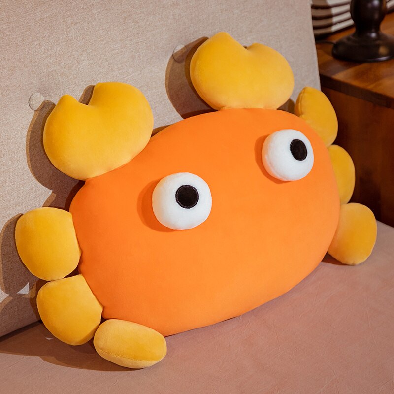 Adorable Orange Crab & Lobster Plush Toy