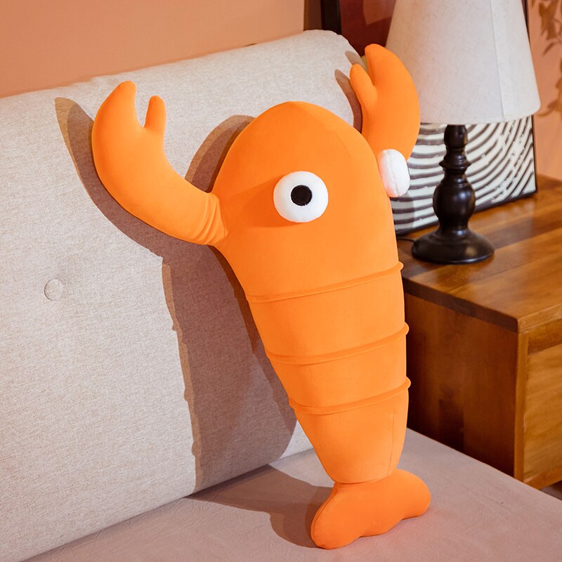 Adorable Orange Crab & Lobster Plush Toy