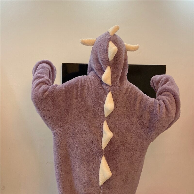 Adorable Pastel Dragon Plush Hoodie Blanket for Cozy Comfort