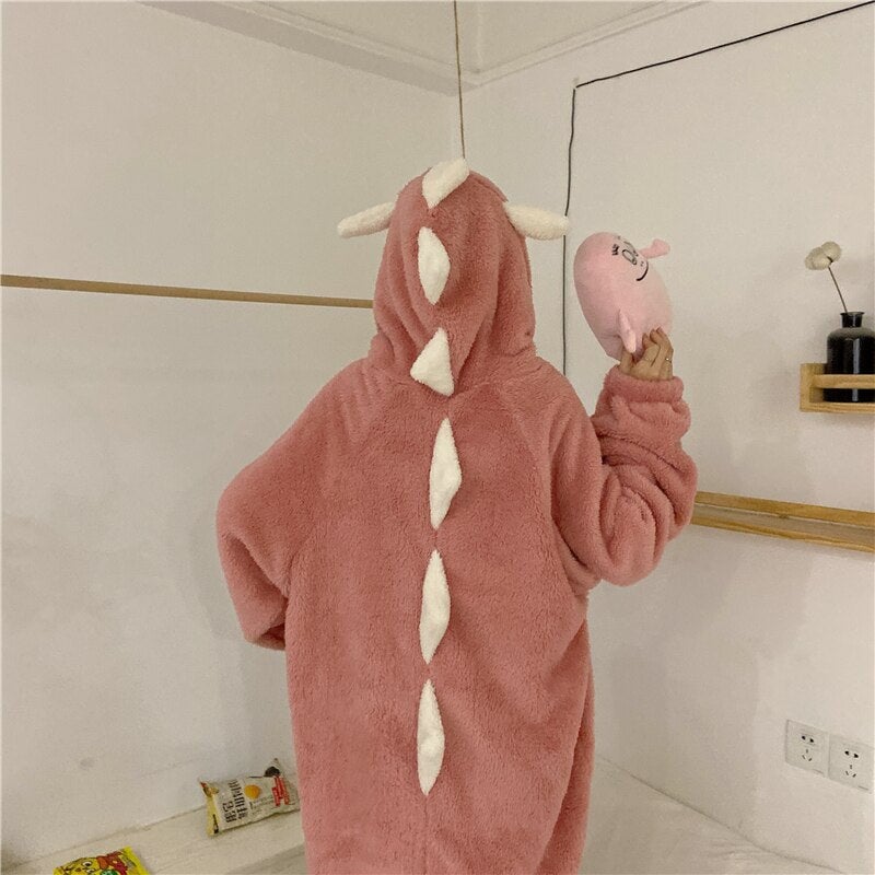 Adorable Pastel Dragon Plush Hoodie Blanket for Cozy Comfort