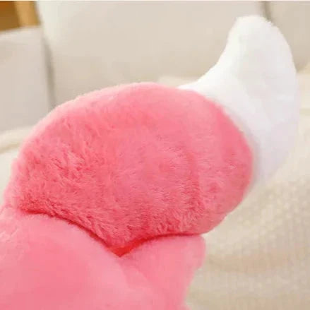 Adorable Kawaii Pink Fox Sakura Cuddly Plush Toy