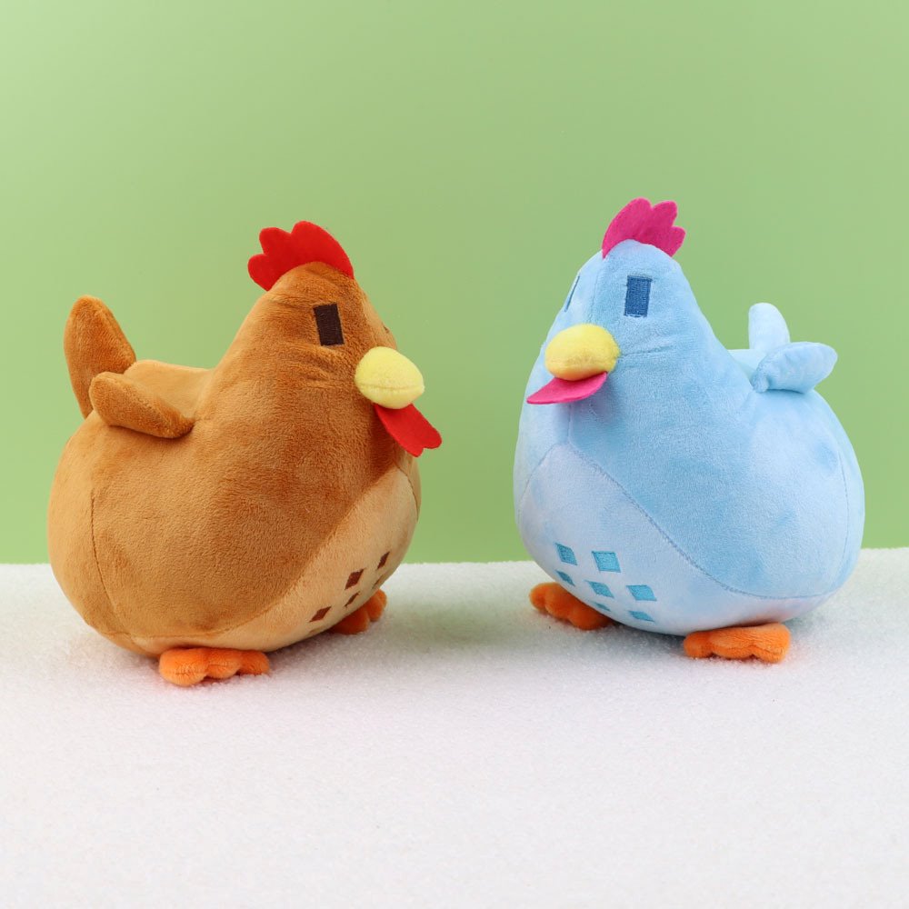 Adorably Cute Stardew Valley Chicken Plush Toy
