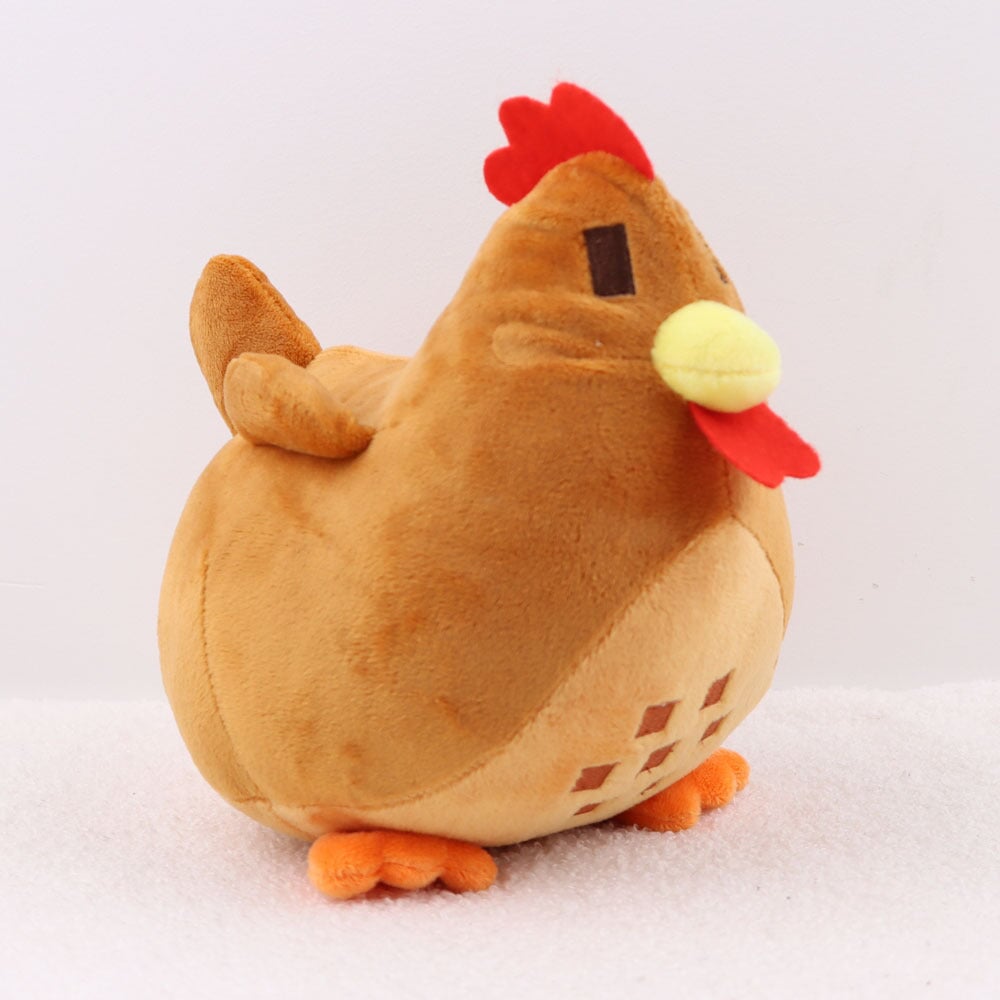 Adorably Cute Stardew Valley Chicken Plush Toy