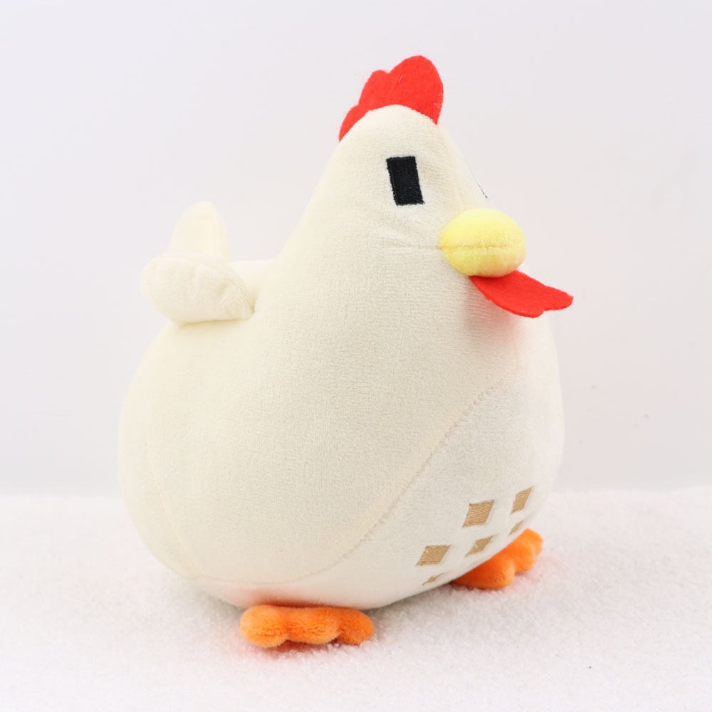 Adorably Cute Stardew Valley Chicken Plush Toy