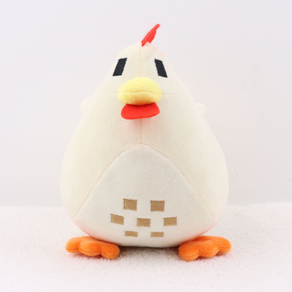 Adorably Cute Stardew Valley Chicken Plush Toy