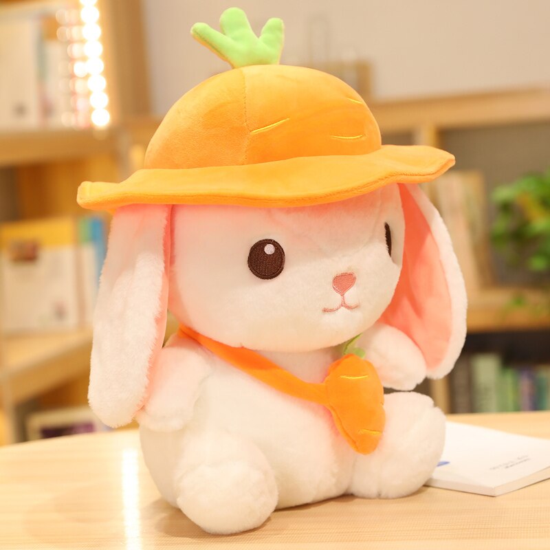 Adorable Kawaii White Bunny Plushie Family for Your Adventures!