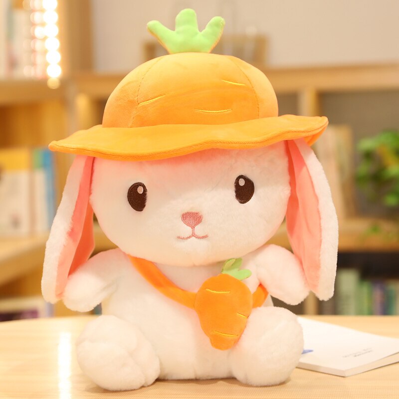 Adorable Kawaii White Bunny Plushie Family for Your Adventures!
