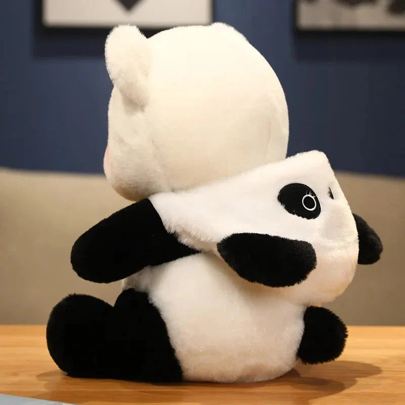 Adorable White Bear Panda Plush Outfit