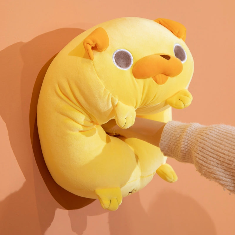 Adorable Yellow Pug Plush Toys