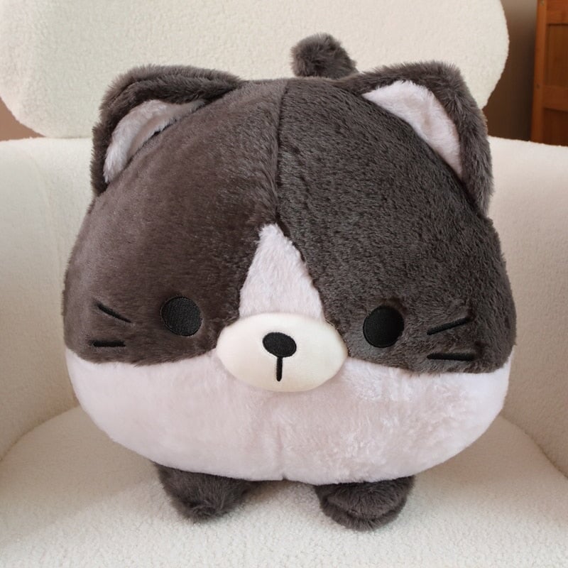 Adorable Trio of Leo, Binx, and Lola Plush Fluffy Cats