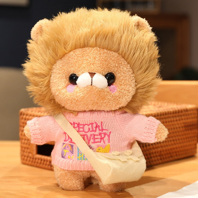 Cuddly Leo the Little Lion Mascot Plushie Collection