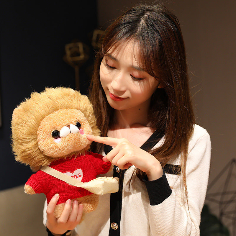 Cuddly Leo the Little Lion Mascot Plushie Collection