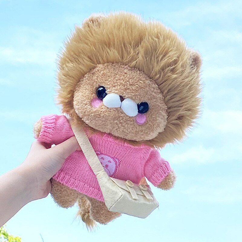 Cuddly Leo the Little Lion Mascot Plushie Collection