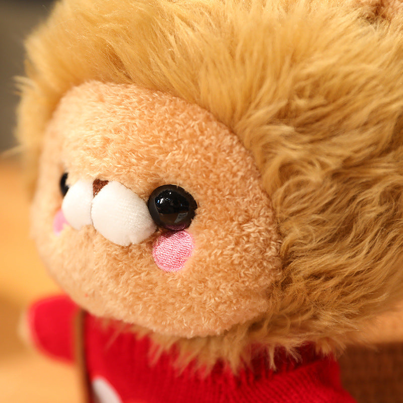 Cuddly Leo the Little Lion Mascot Plushie Collection
