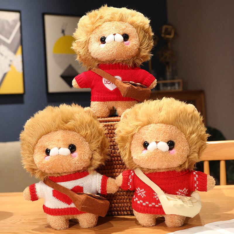Cuddly Leo the Little Lion Mascot Plushie Collection