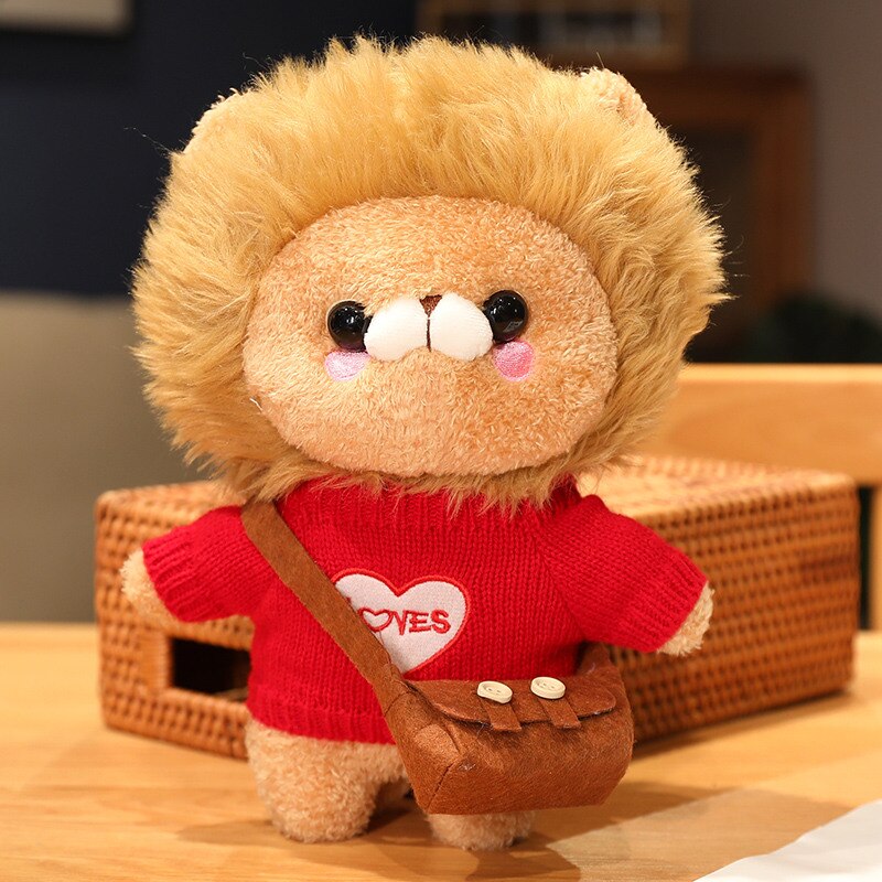 Cuddly Leo the Little Lion Mascot Plushie Collection