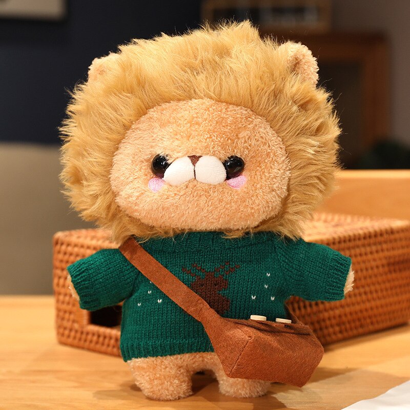 Cuddly Leo the Little Lion Mascot Plushie Collection