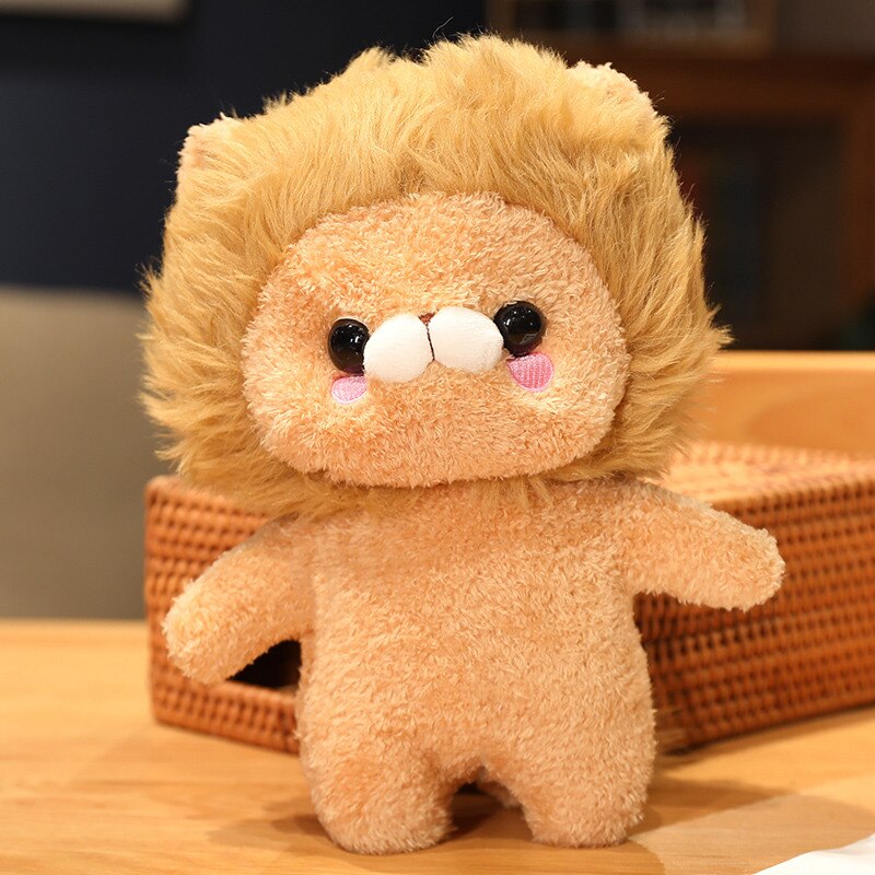 Cuddly Leo the Little Lion Mascot Plushie Collection