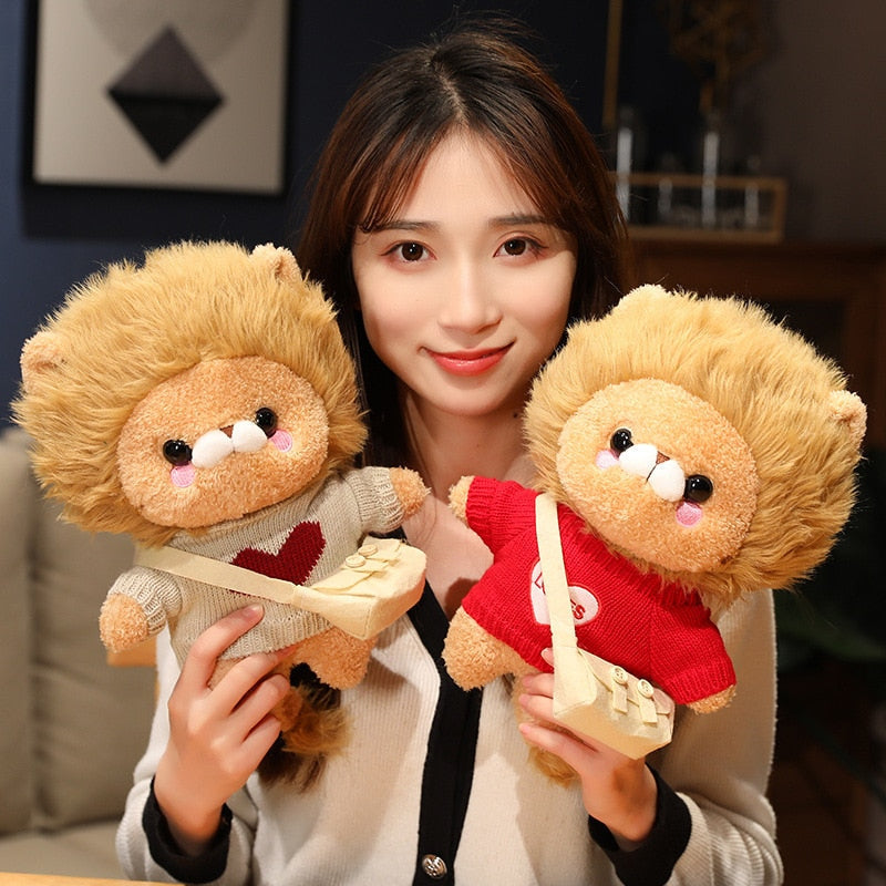 Cuddly Leo the Little Lion Mascot Plushie Collection