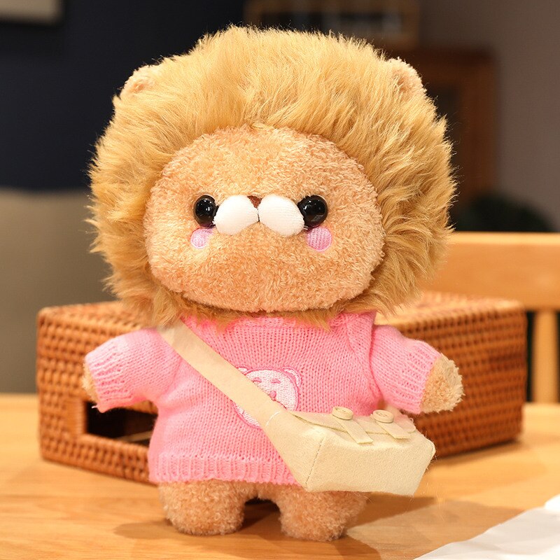 Cuddly Leo the Little Lion Mascot Plushie Collection