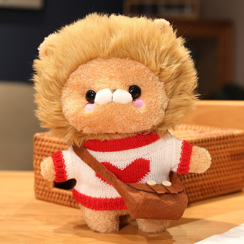 Cuddly Leo the Little Lion Mascot Plushie Collection