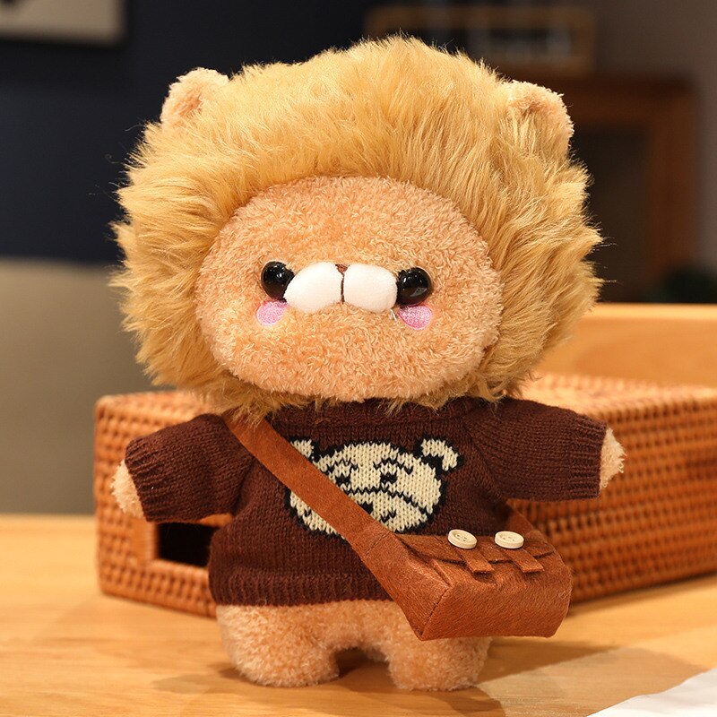 Cuddly Leo the Little Lion Mascot Plushie Collection