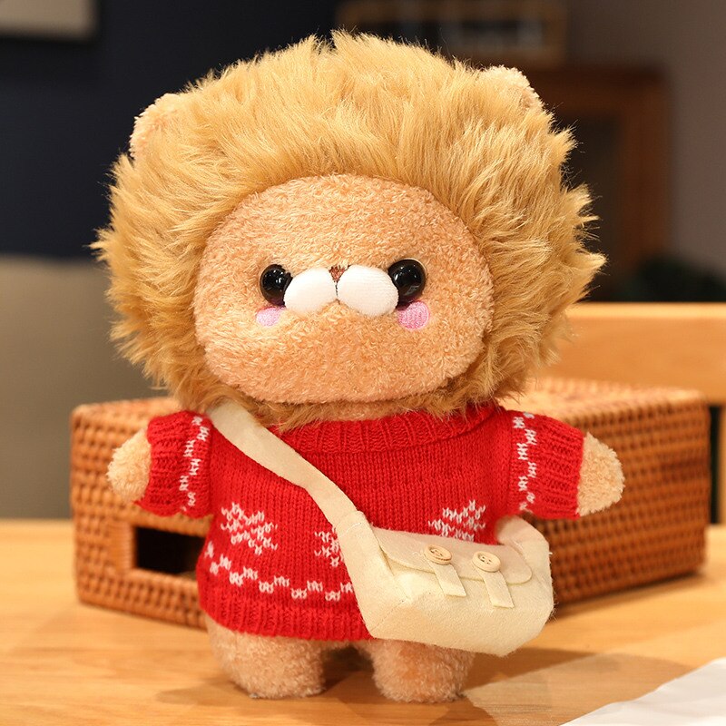 Cuddly Leo the Little Lion Mascot Plushie Collection
