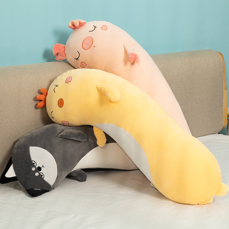 Adorably Flexible Kawaii Animal Plush Toys