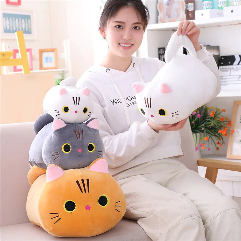 Cozy Napping Neko Plush Toys