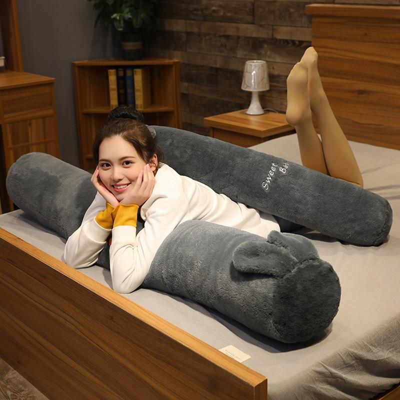 Cozy Long Fluffy Animal Body Pillow Plushies for Ultimate Comfort