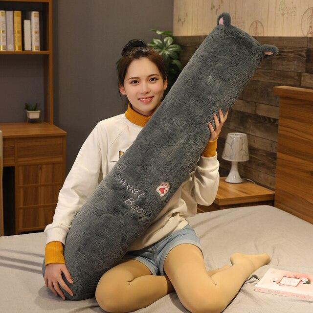 Cozy Long Fluffy Animal Body Pillow Plushies for Ultimate Comfort
