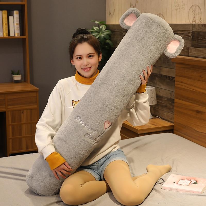 Cozy Long Fluffy Animal Body Pillow Plushies for Ultimate Comfort