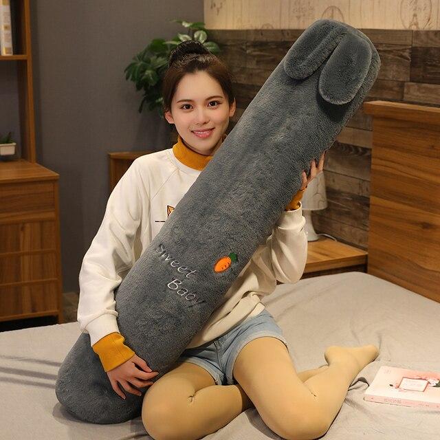 Cozy Long Fluffy Animal Body Pillow Plushies for Ultimate Comfort