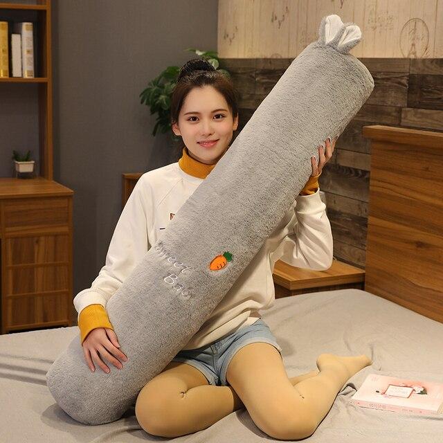 Cozy Long Fluffy Animal Body Pillow Plushies for Ultimate Comfort
