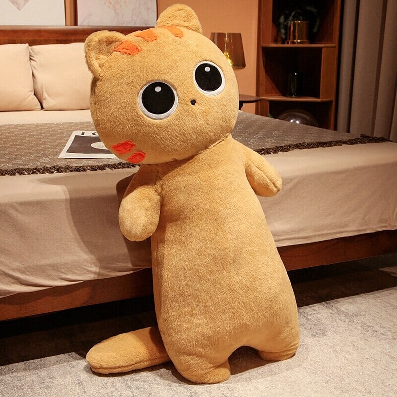 Luxuriously Soft Extra-Large Fluffy Cat Family Plush Toys