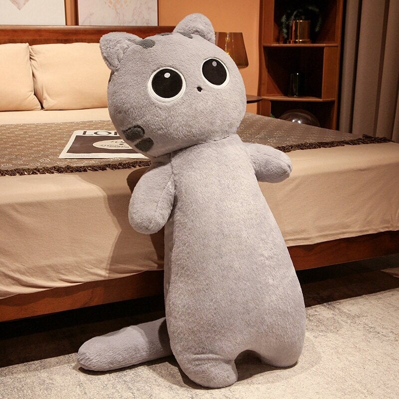 Luxuriously Soft Extra-Large Fluffy Cat Family Plush Toys
