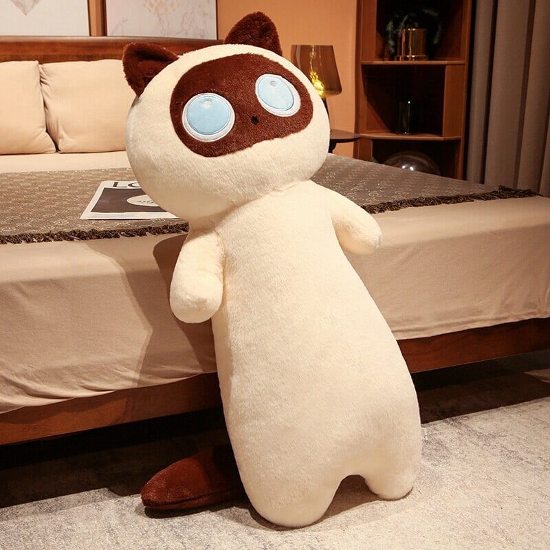 Luxuriously Soft Extra-Large Fluffy Cat Family Plush Toys