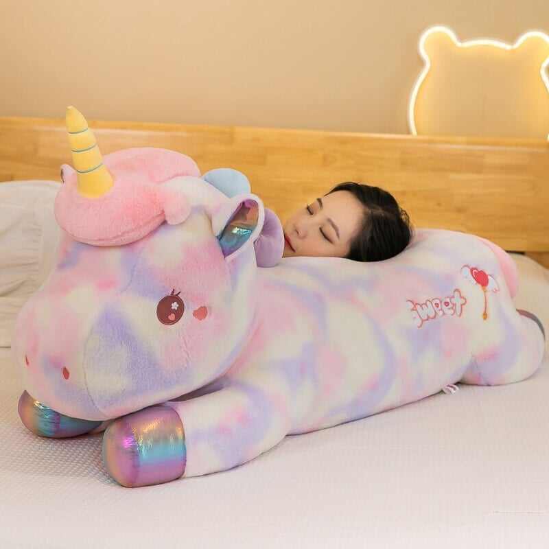 Adorable Extra-Long Galaxy Unicorn Plush Toys